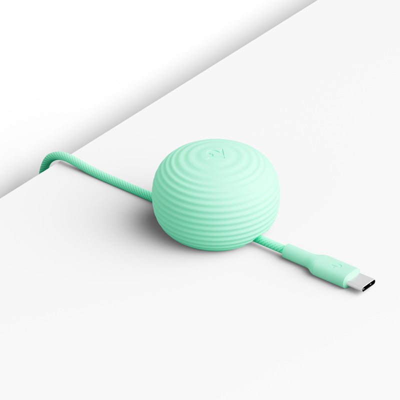 CableStay USB-C Cable (1.5 m) with Weighted Base Mint