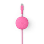 CableStay USB-C Cable (1.5 m) with Weighted Base Fuchsia