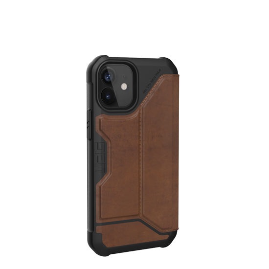 Metropolis iPhone 12 Mini Leather Brown