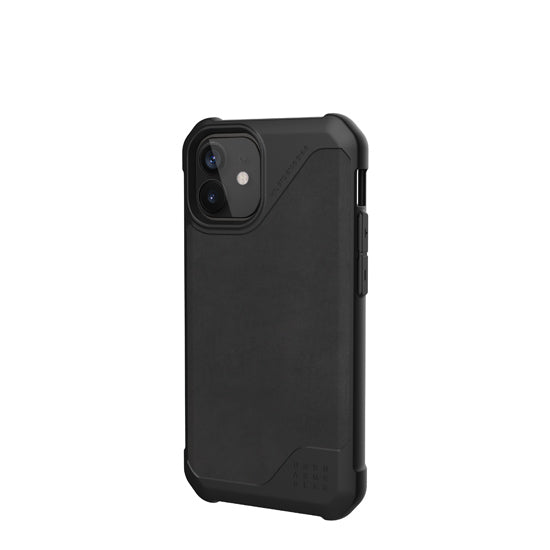 Metropolis LT iPhone 12 Mini Leather Black
