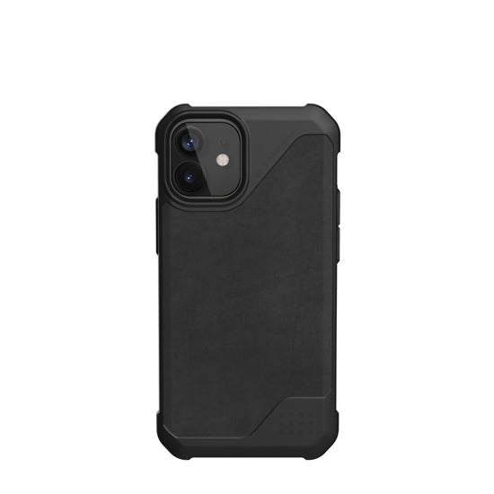 Metropolis LT iPhone 12 Mini Leather Black