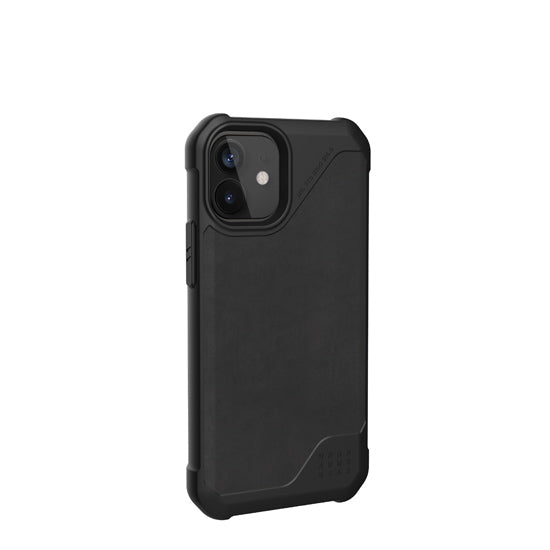 Metropolis LT iPhone 12 Mini Leather Black