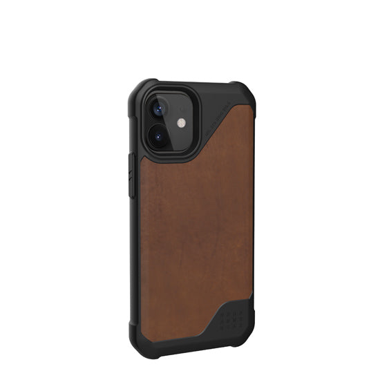 Metropolis LT iPhone 12 Mini Leather Brown
