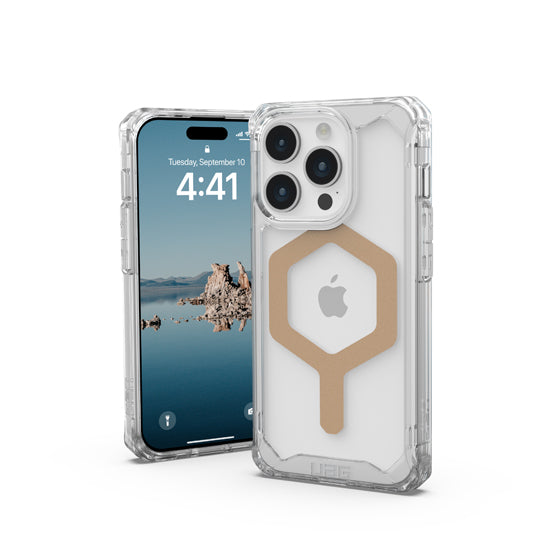 Plyo Magsafe iPhone 15 Pro Max Ice/Gold
