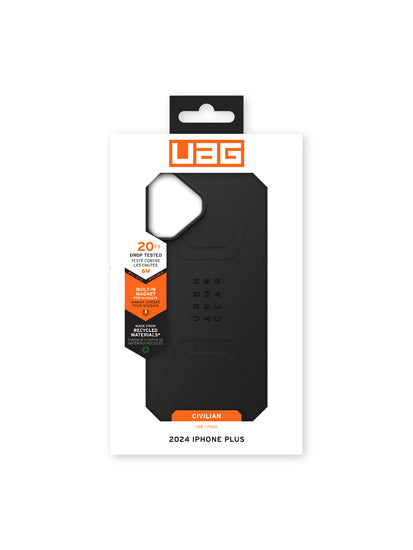 Civilian MagSafe iPhone 16 Plus Black