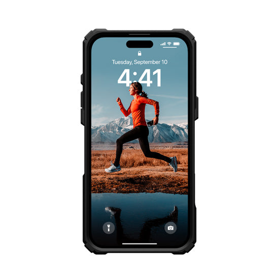 Plasma XTE MagSafe iPhone 16 Plus Black/Orange