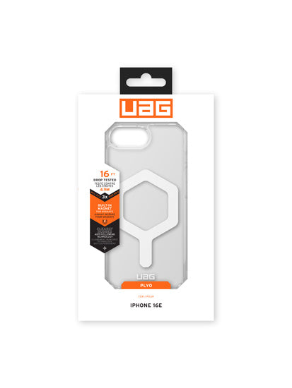 Plyo MagSafe iPhone 16e / 17e Ice/White