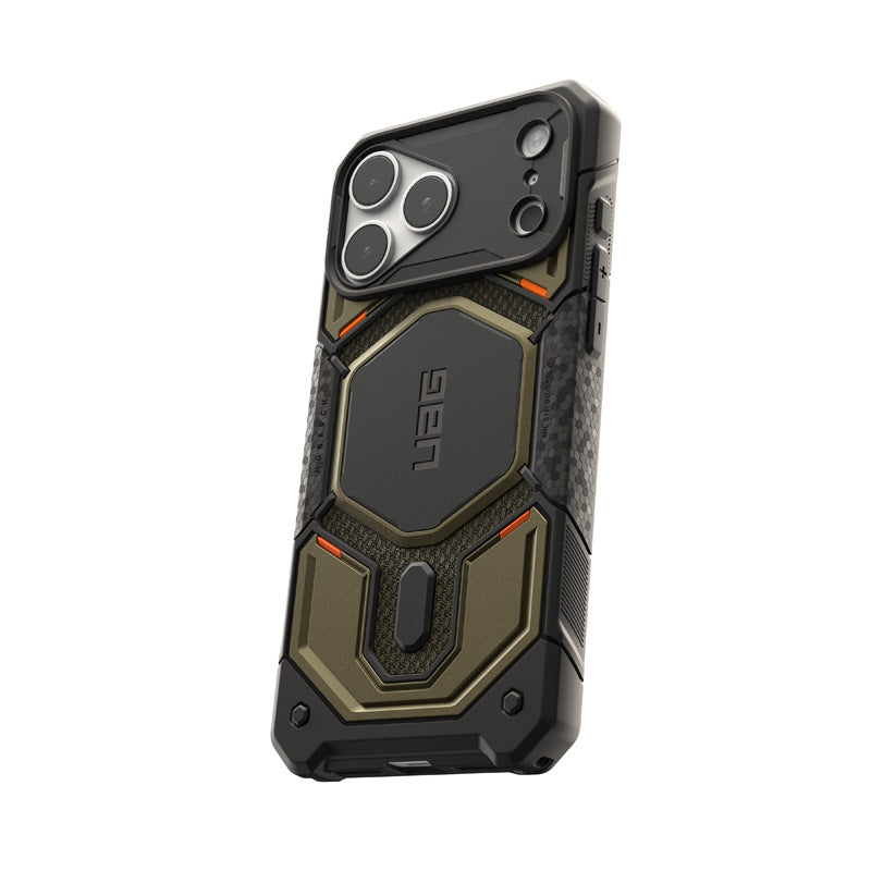Monarch Pro iPhone 18 Pro Max / 17 Pro Max Kevlar Element Green