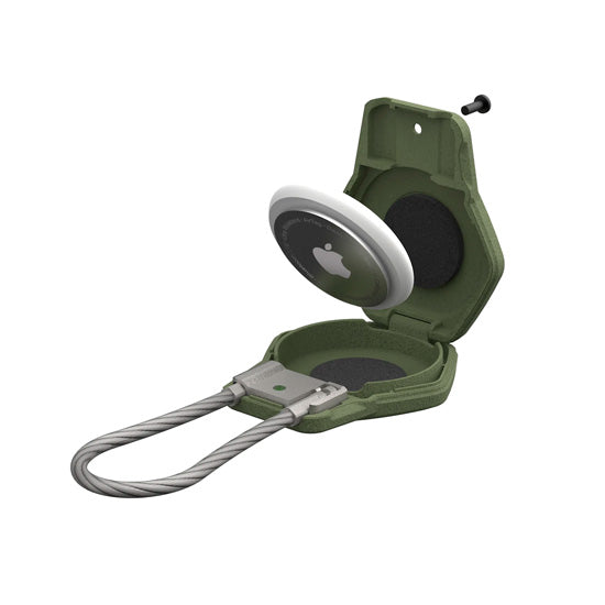 Civilian AirTag Case Olive Drap