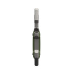 Monarch AirTag Case Olive Drab/Silver