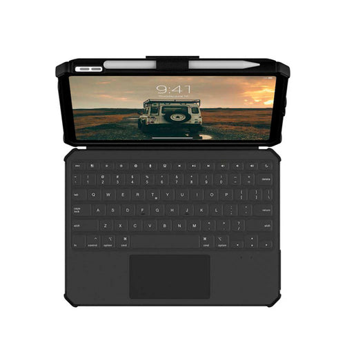 USB-C Keyboard Folio with Trackpad for iPad 11 & 10.9 (2025/2022 – 11th/10th Gen) AZERTY Black