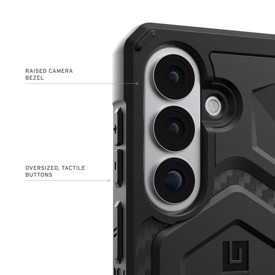 Samsung S26 Case MONARCH PRO Carbon Fiber