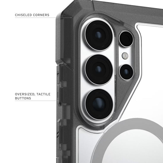 Samsung S26 Ultra Trooper Case Clear/Ash
