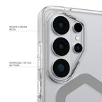 Samsung S26 Ultra Case Pylo MagSafe Ice/Silver