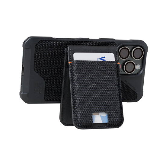 Metropolis Kevlar® Black MagSafe Wallet