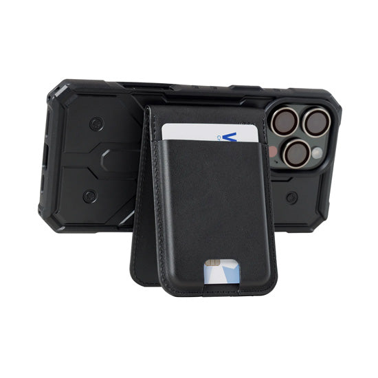 Metropolis Black MagSafe Wallet