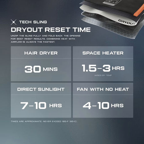 Sling Bag - DRYOUT® Active Moisture-Removal Technology™