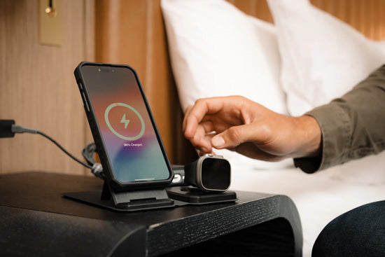 3-in-1 travel/office charger + case