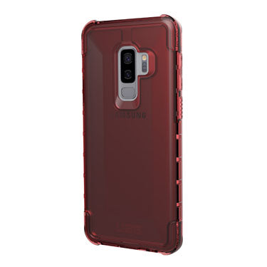 Plyo Galaxy S9+ Red Transparent