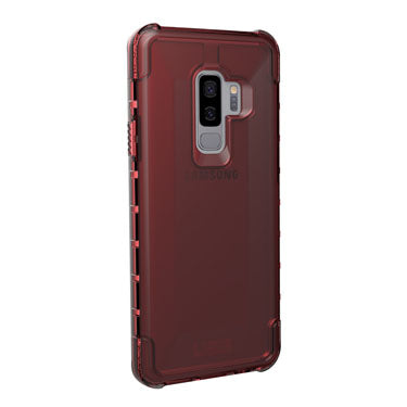Plyo Galaxy S9+ Red Transparent