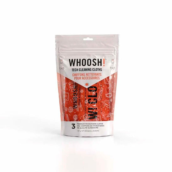 Whoosh XL Tech Cleaning cloths ( 3 pack)