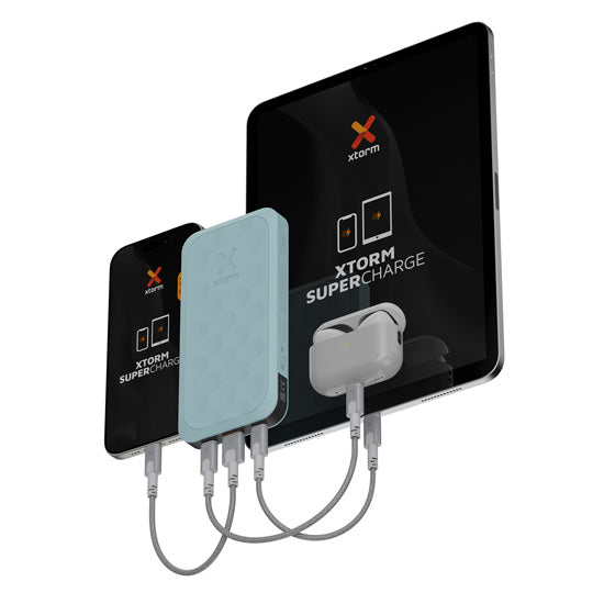 20W Fuel Series 5 Powerbank 10.000 mAh Teal Blue