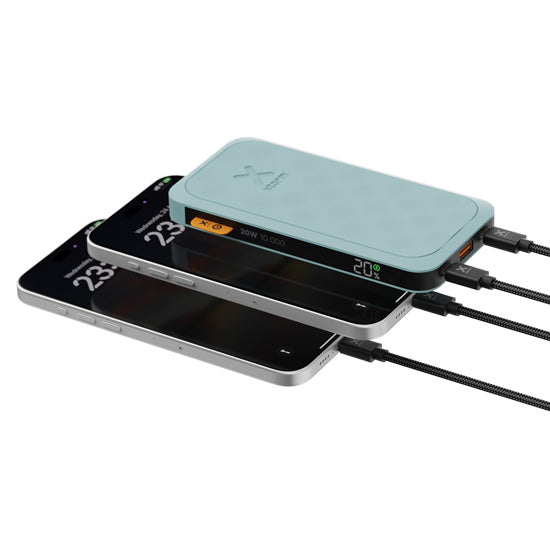 20W Fuel Series 5 Powerbank 10.000 mAh Teal Blue