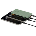 20W Fuel Series 5 Powerbank 10.000 mAh Sage Green