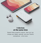 35W Fuel Series Powerbank 20.000 mAh Dusk White