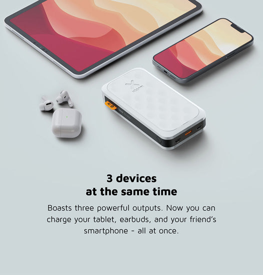 35W Fuel Series Powerbank 20.000 mAh Dusk White