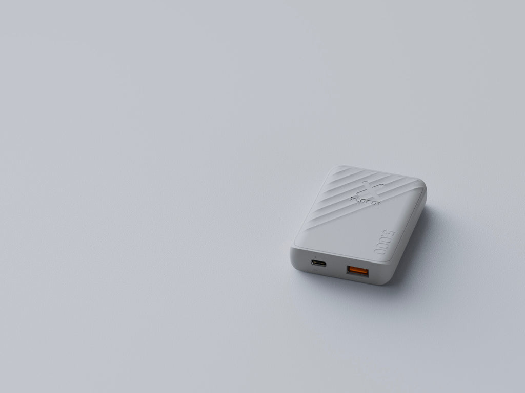 Powerbank Go2 12W 5000 mAh Ash White
