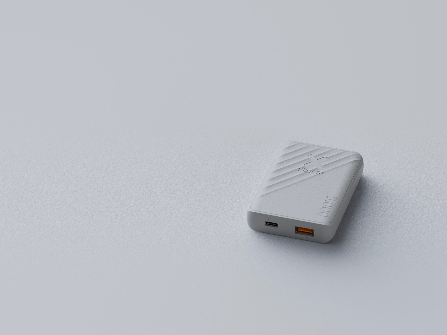 Powerbank Go2 12W 5000 mAh Ash White