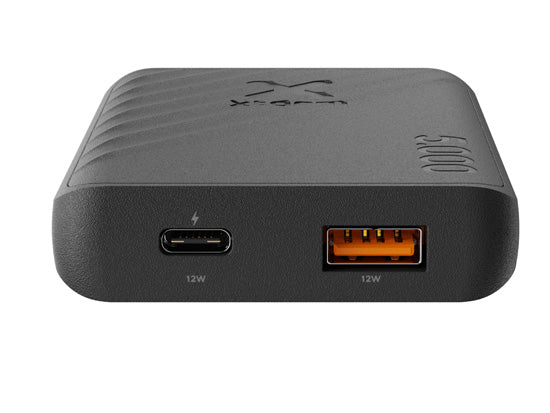 Powerbank Go2 12W 5000 mAh Charcoal Black