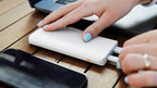 Powerbank Go2 15W 10.000 mAh Ash White