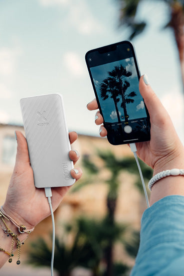 Powerbank Go2 15W 10.000 mAh Ash White