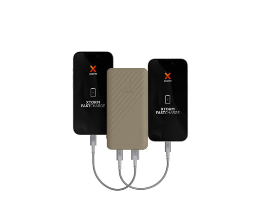 Powerbank Go2 15W 10.000 mAh Charcoal Clay