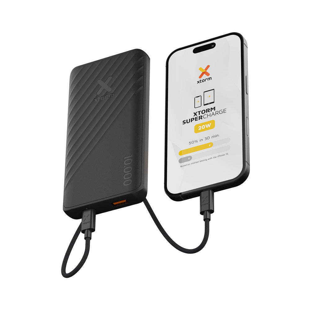 Powerbank Go2 20W 10.000 mAh Charcoal Black