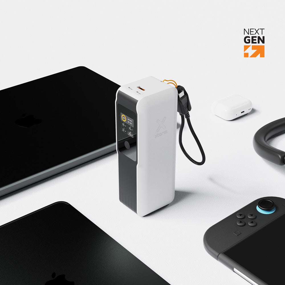 Powerbank NextGen 70W 27.000 mAh White