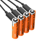 NextGen AA Batteries USB-C Rechargeable  4 Pack