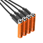 NextGen AAA Batteries USB-C Rechargeable  4 Pack