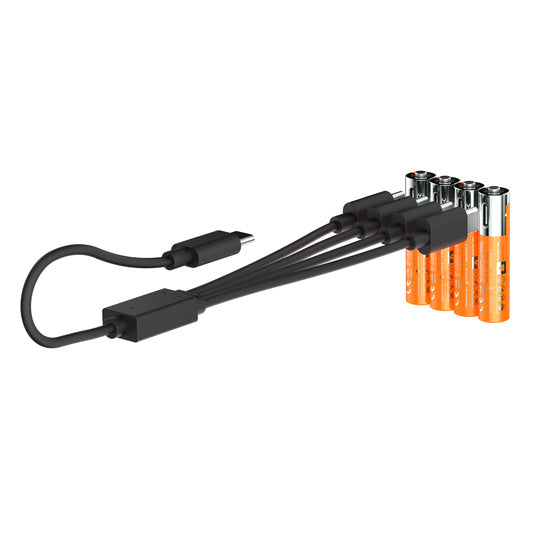 NextGen AAA Batteries USB-C Rechargeable  4 Pack