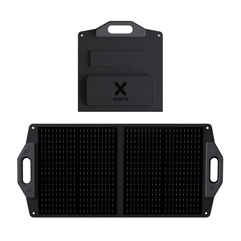 Panneau solaire pliable 60 W Noir