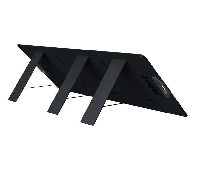 Foldable Solar Panel 200W Black