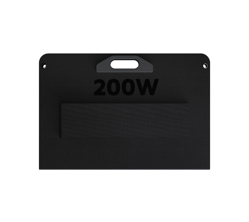 Foldable Solar Panel 200W Black