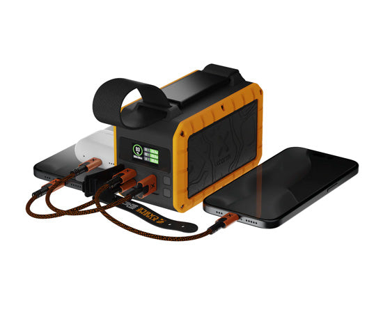 Rugged Flashlight Powerbank 100W - 40.000 mAh