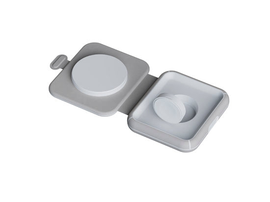 Foldable Wireless Travel Charger 2-in-1