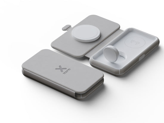 Foldable Wireless Travel Charger 3-in-1
