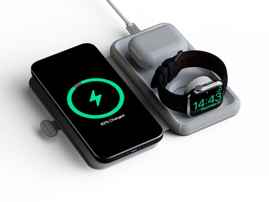 Foldable Wireless Travel Charger 3-in-1
