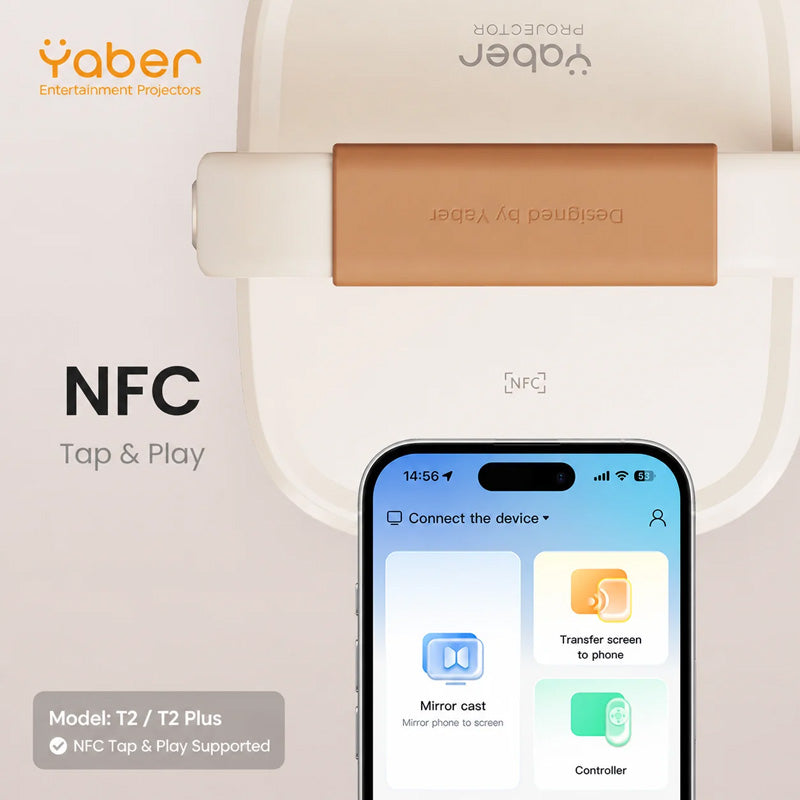 Yaber T2 Plus GTV Portable Projector