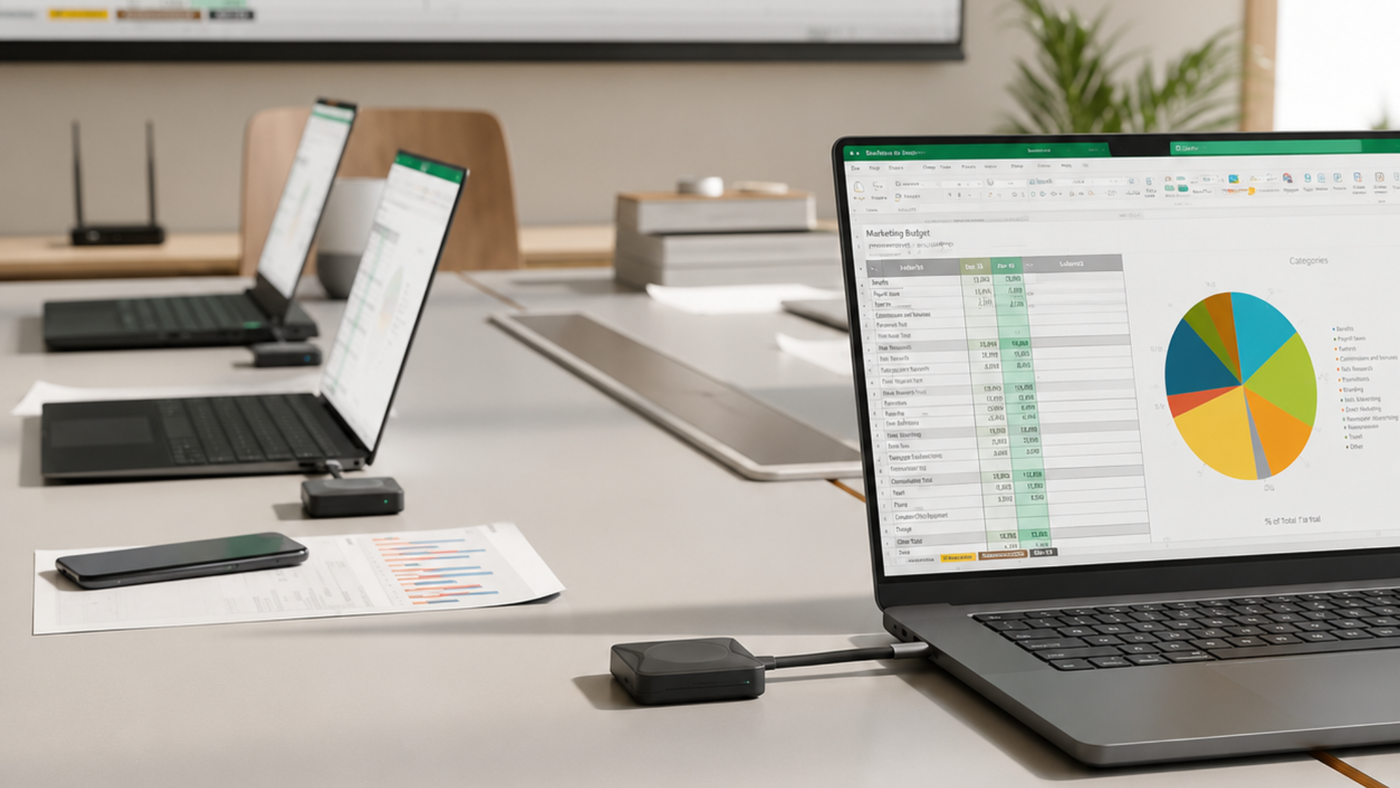 Wireless presentation